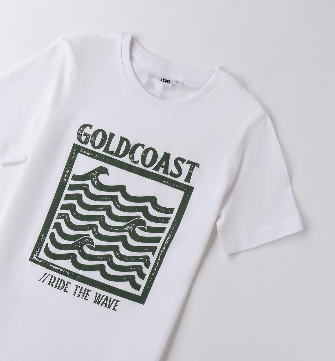 T-shirt per ragazzo BIANCO-0113 - 2434B62900