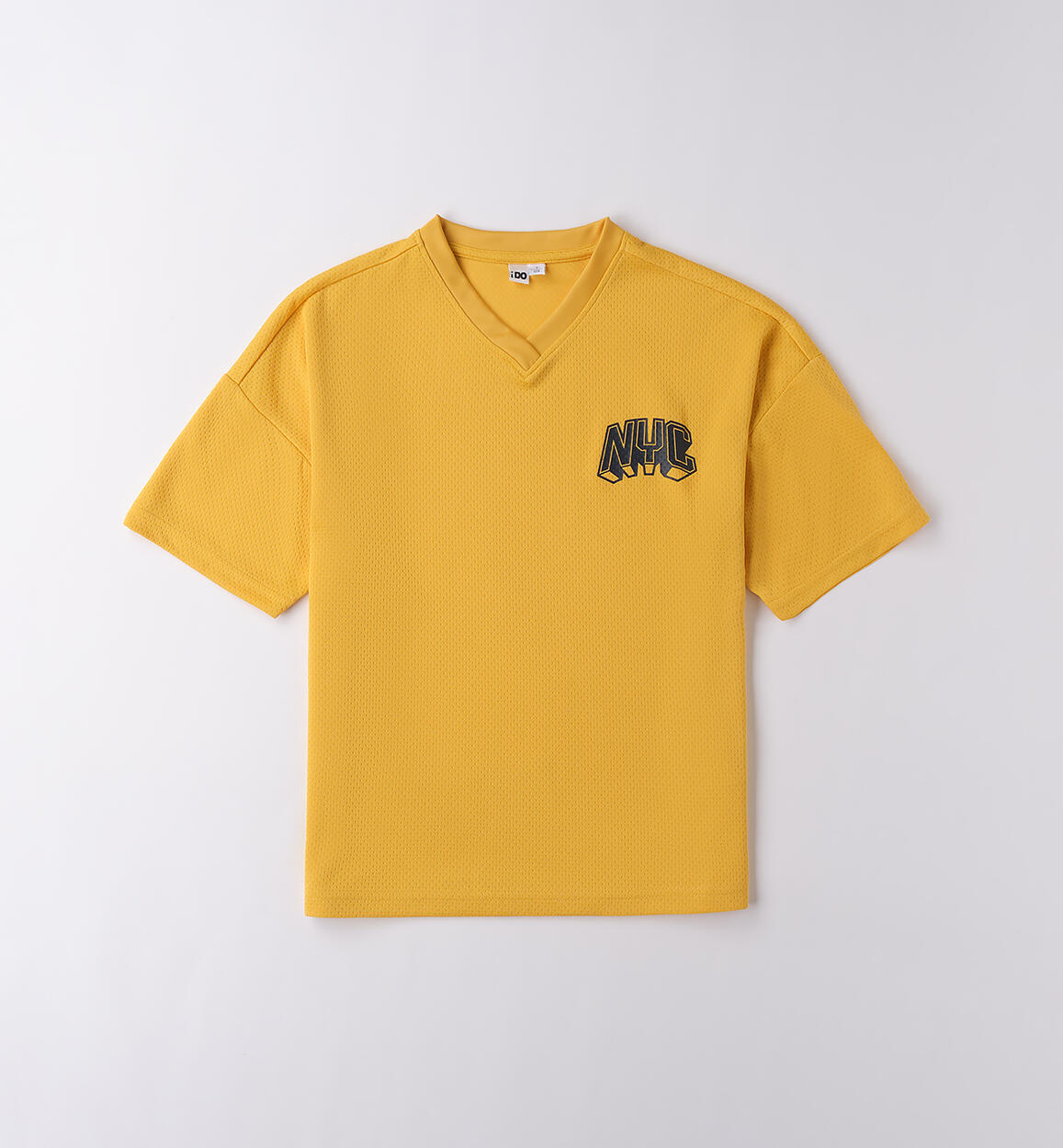 T Shirt per ragazzo GIALLO iDO