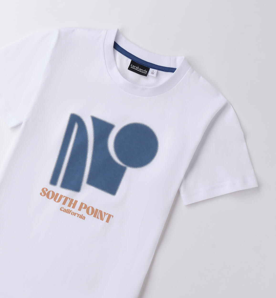 T-shirt per ragazzo Sarabanda BIANCO Sarabanda
