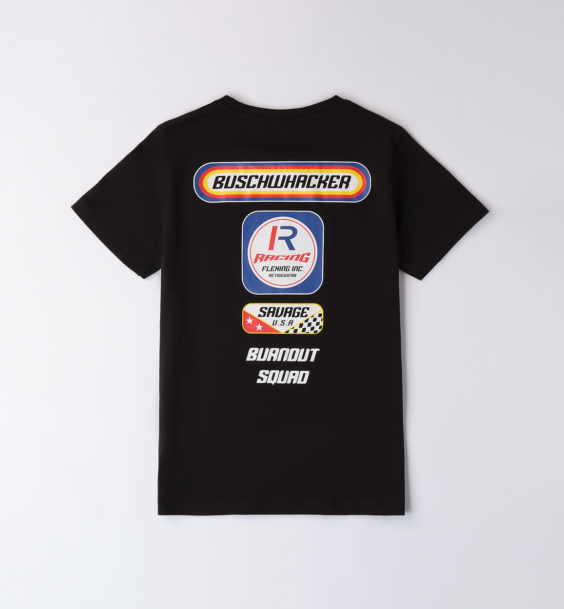 T Shirt per ragazzo Sarabanda NERO-0658 - 2430B60300