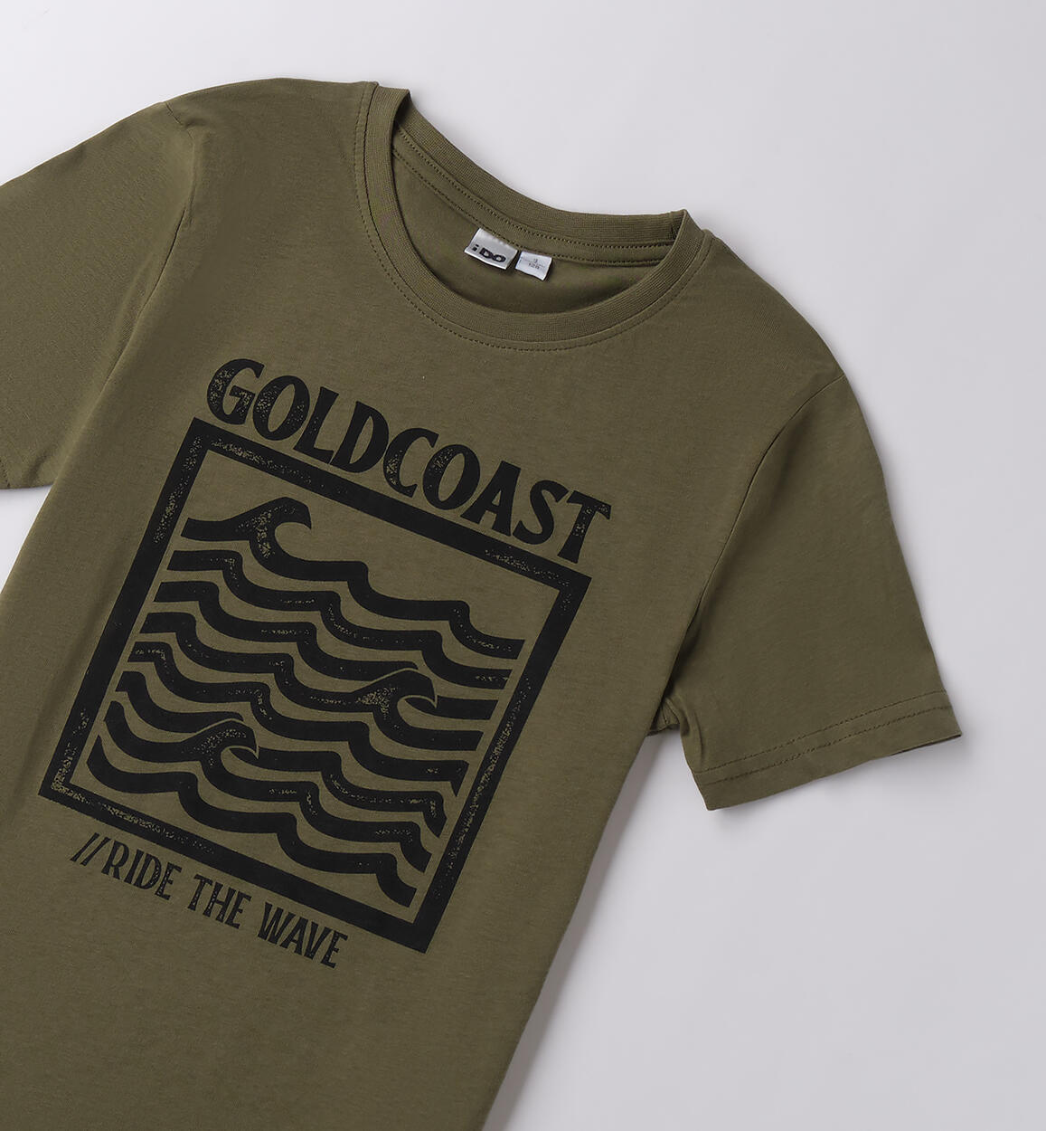 T-shirt per ragazzo VERDE SALVIA-4951 - 2434B62900