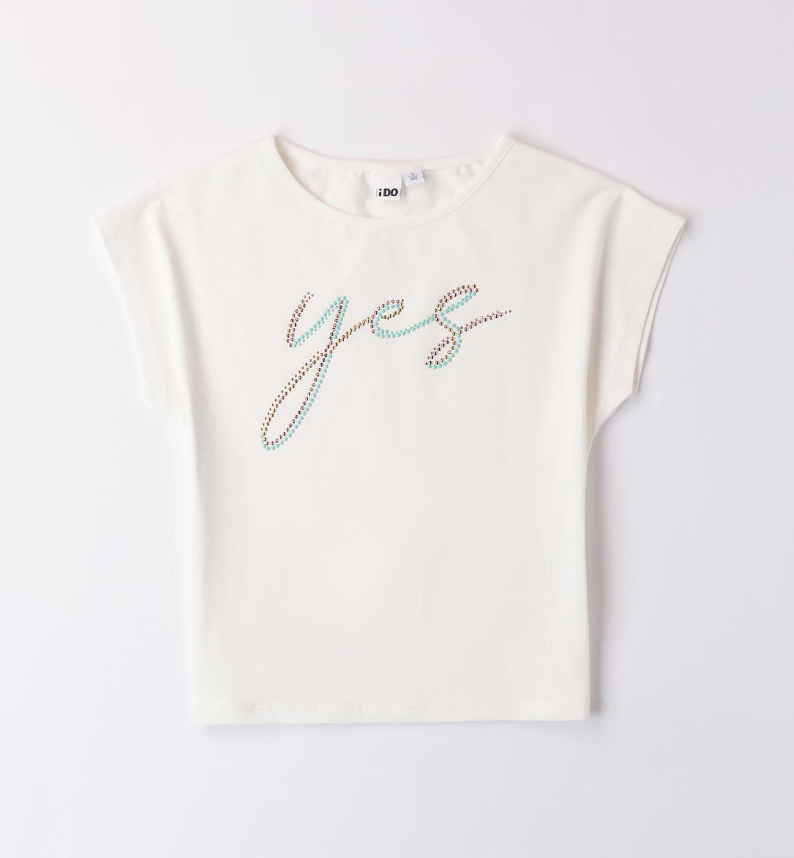 T-shirt ragazza iDO PANNA iDO