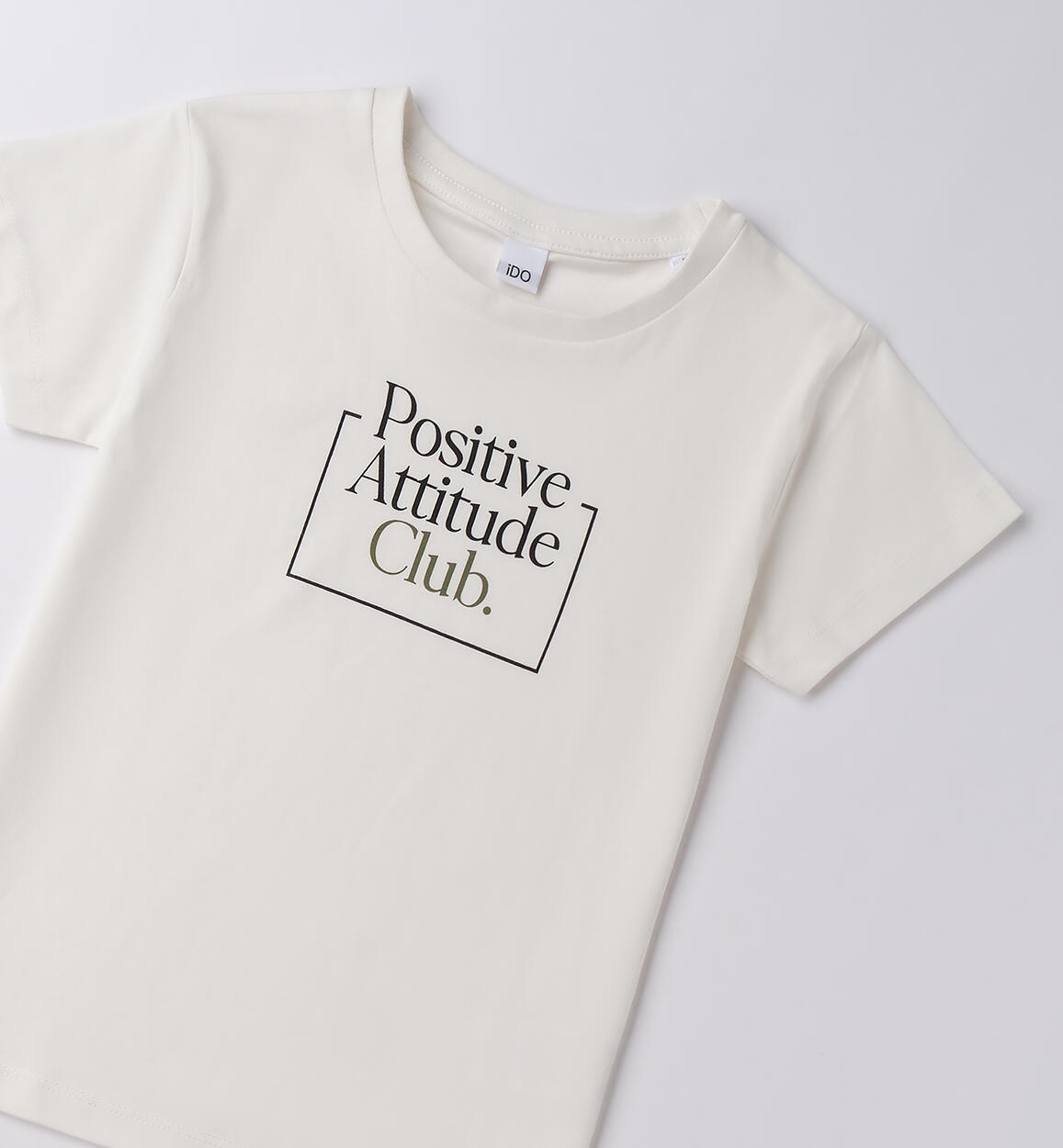 T-shirt ragazza iDO PANNA-0112 - 2474F50800