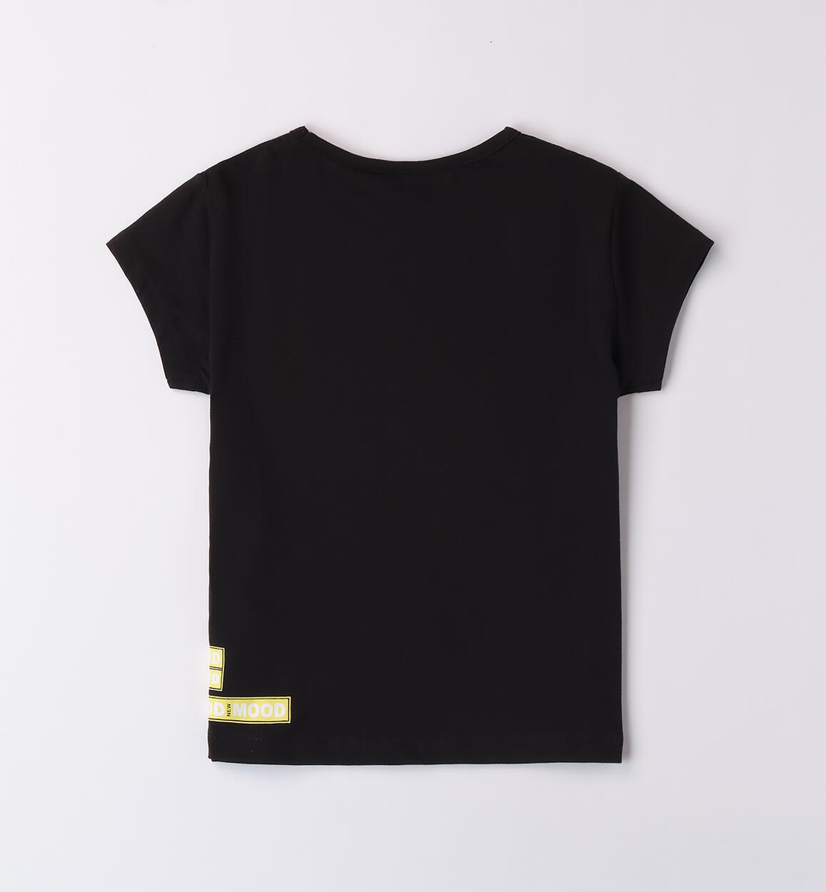T-Shirt ragazza Sarabanda NERO-0658 - 2470B40600