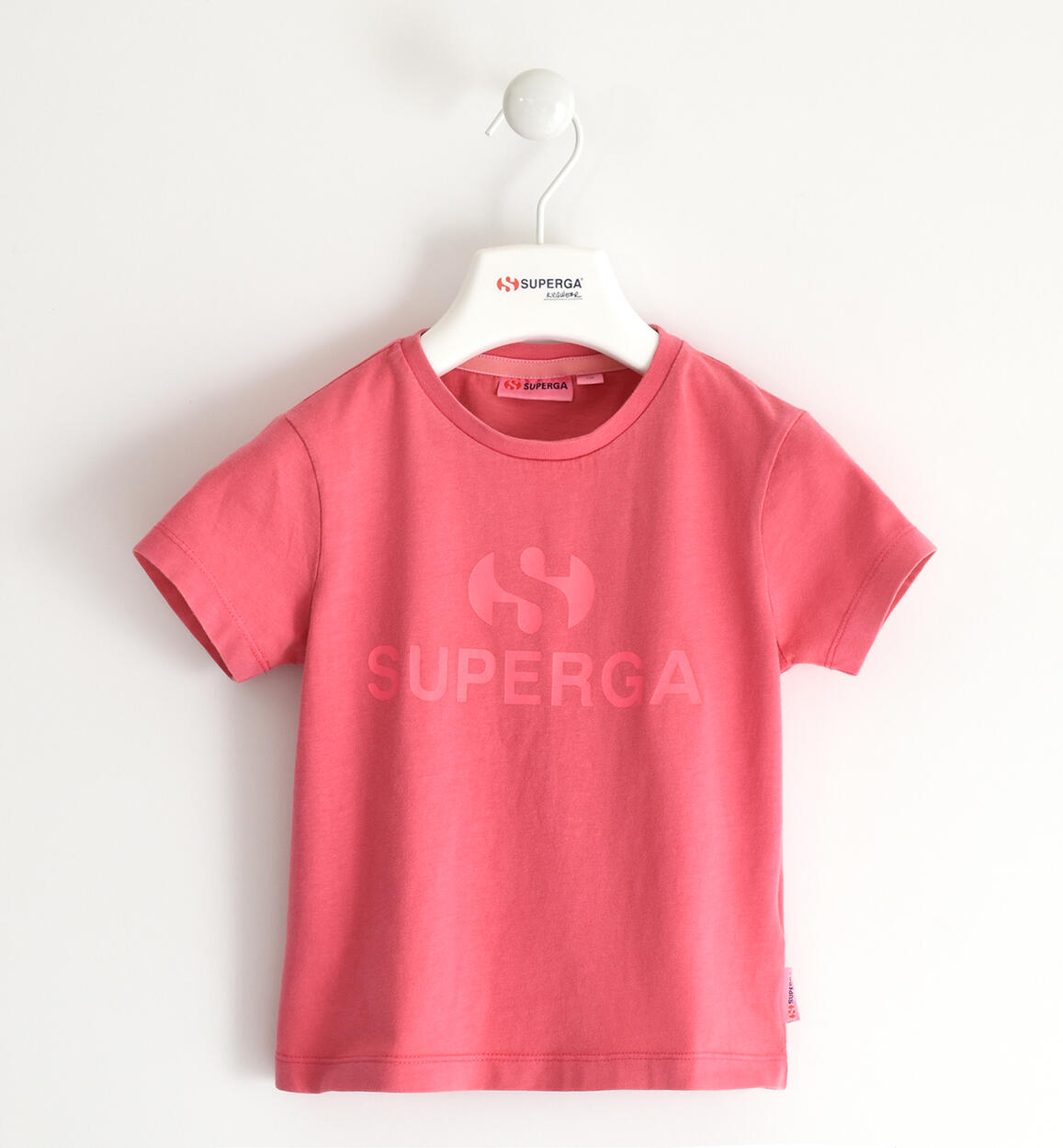 T-shirt ragazza Superga FUCSIA SUPERGA ICON