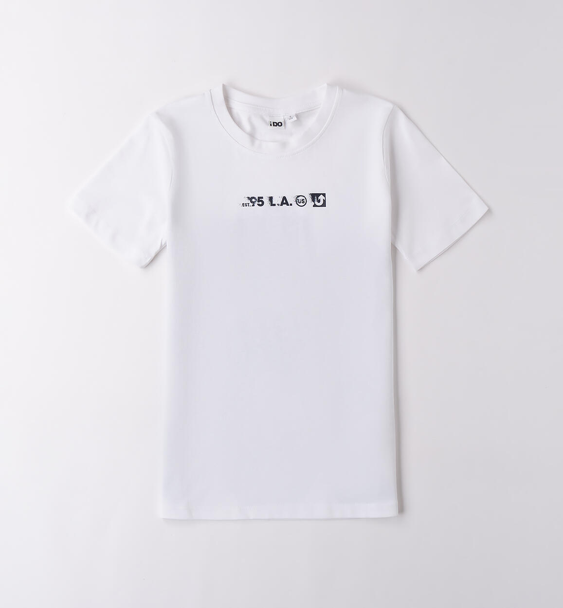 T Shirt ragazzo iDO BIANCO iDO