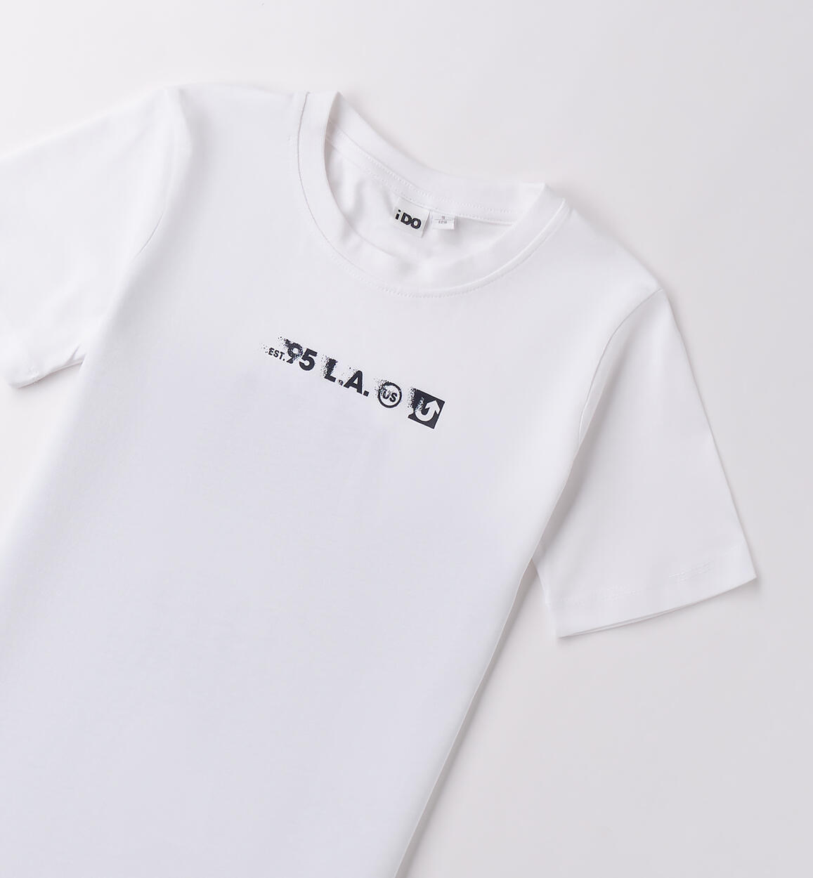 T Shirt ragazzo iDO BIANCO-0113 - 2434B62100