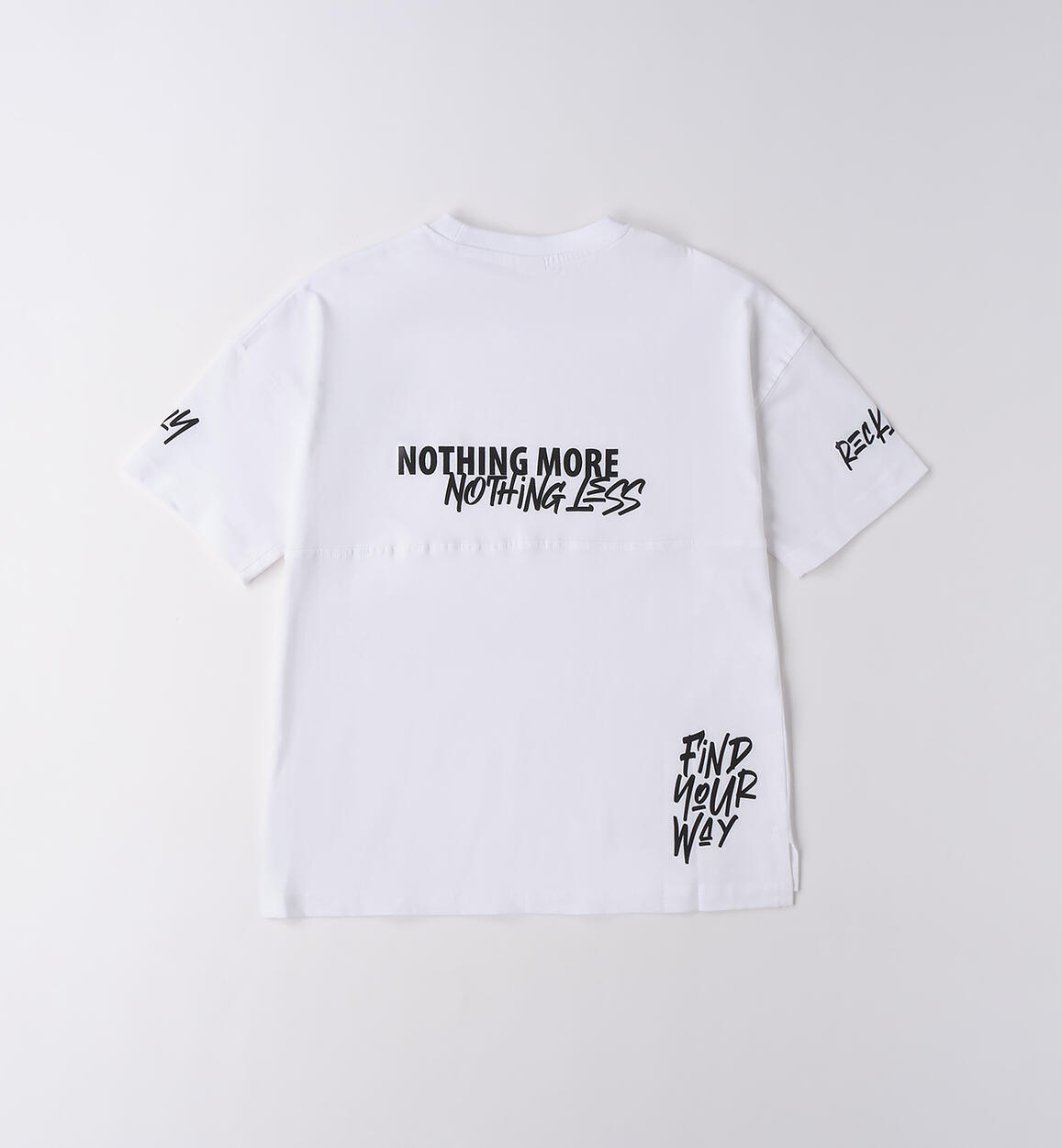 T-shirt ragazzo iDO BIANCO-0113 - 2434F40400