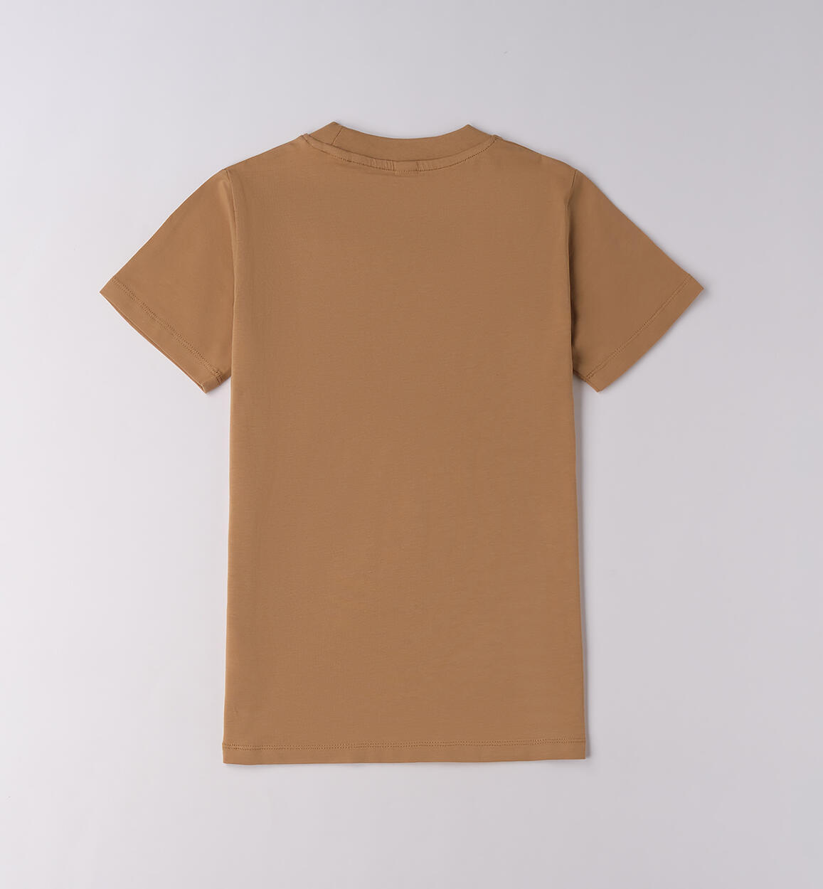 T-shirt ragazzo manica corta BEIGE-0747 - 2434F42100