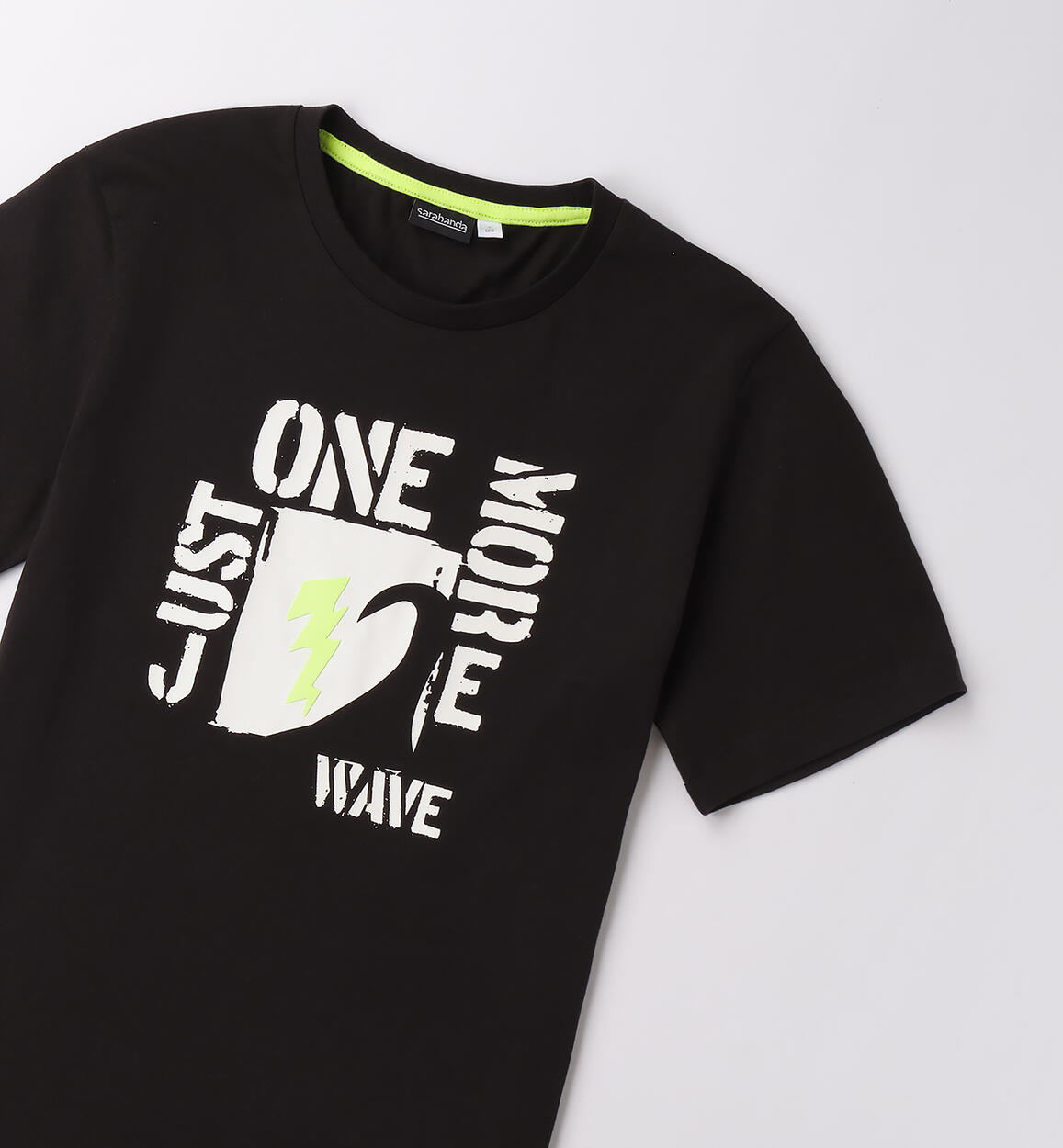 T-Shirt ragazzo NERO-0658 - 2430B60500