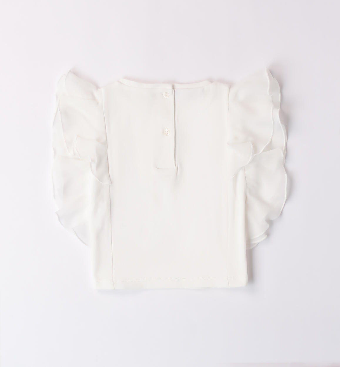 T-shirt Sarabanda bambina PANNA-0112 - 1490B21400