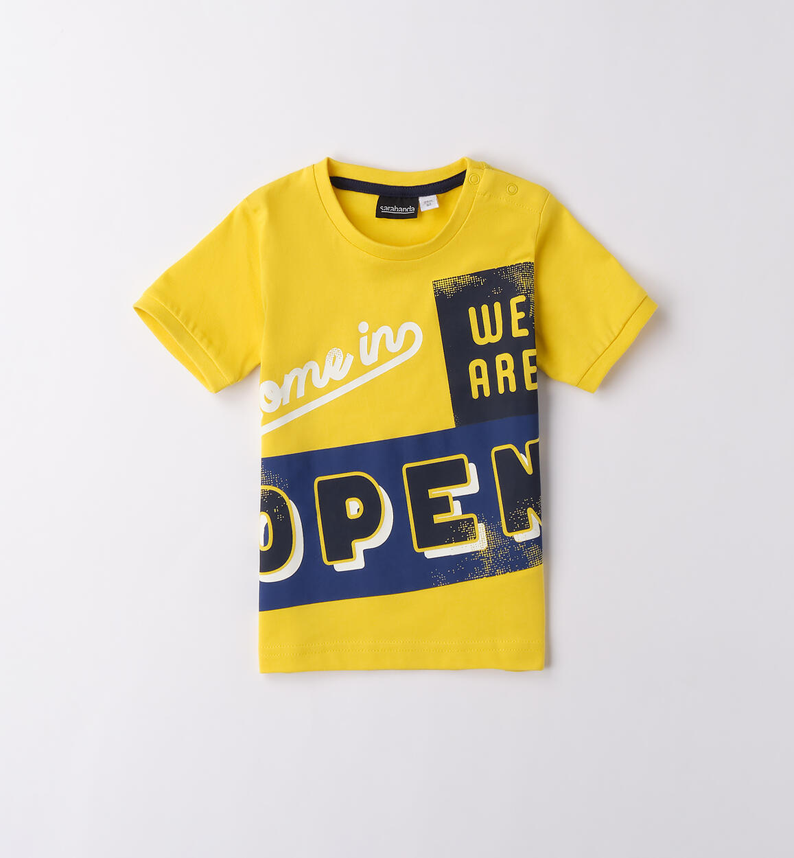 T Shirt Sarabanda bambino GIALLO Sarabanda