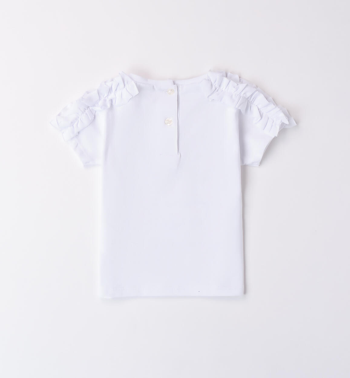 T Shirt Sarabanda da bambina BIANCO-0113 - 1490B31500