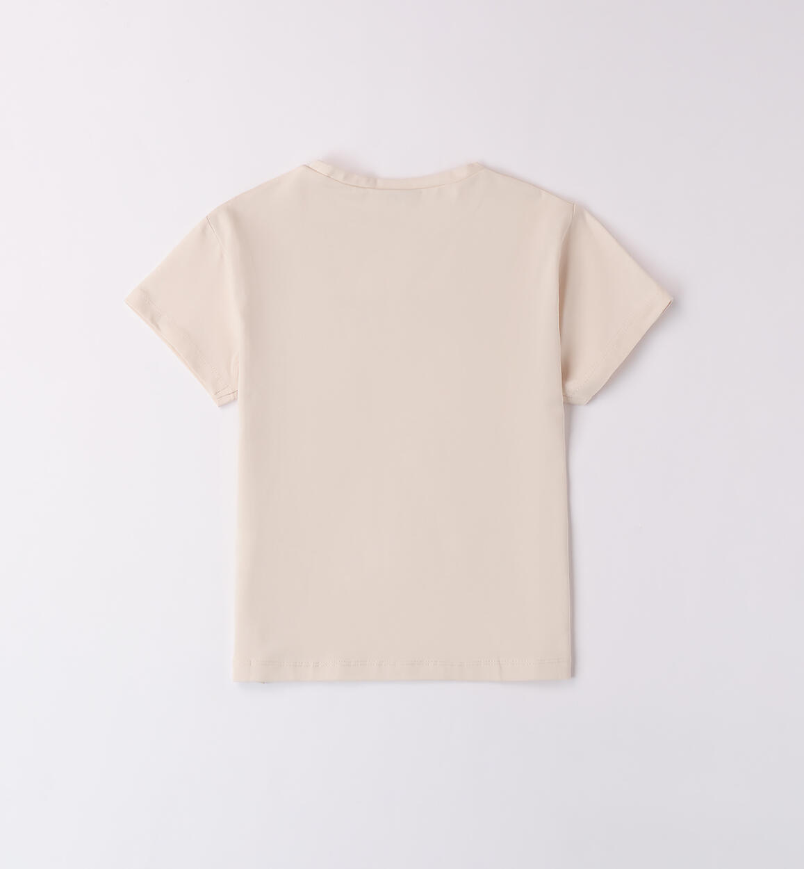 T-Shirt Sarabanda da ragazza LIGHT BEIGE-0227 - 2470B40500