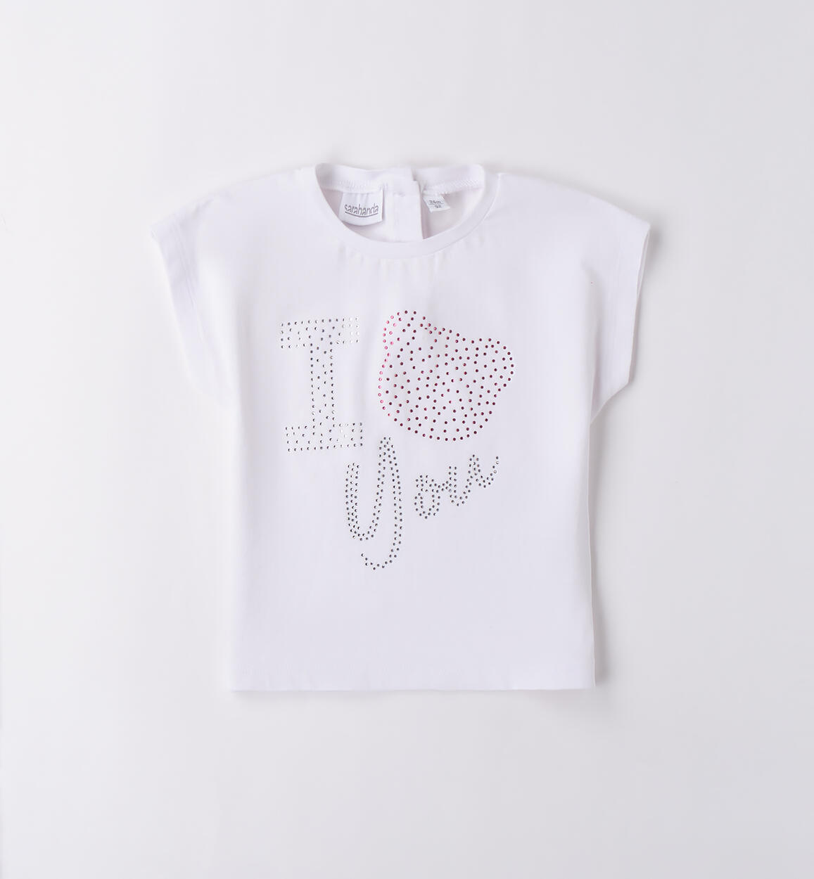 T-shirt Sarabanda per bambina BIANCO Sarabanda