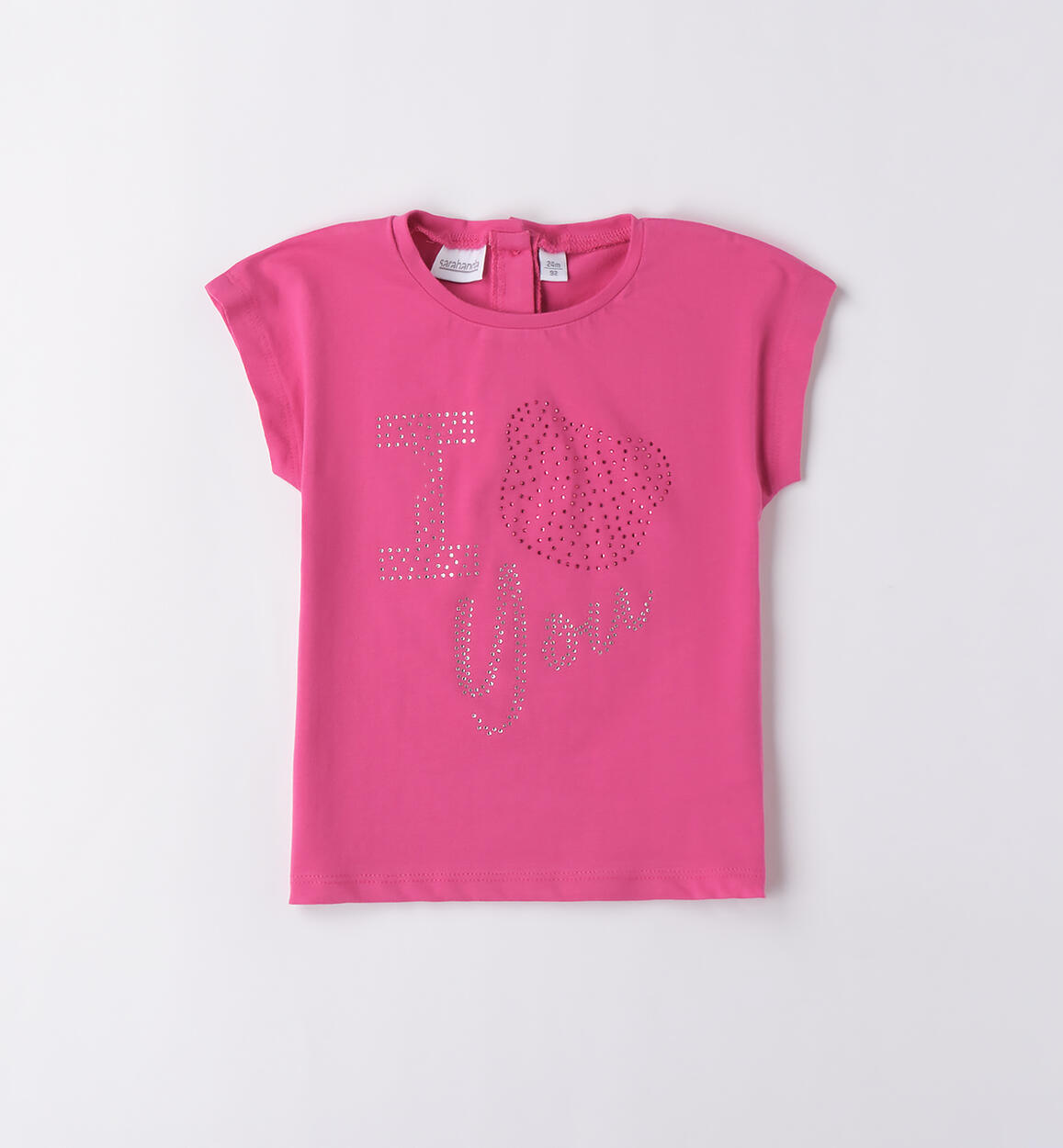 T-shirt Sarabanda per bambina FUCSIA Sarabanda