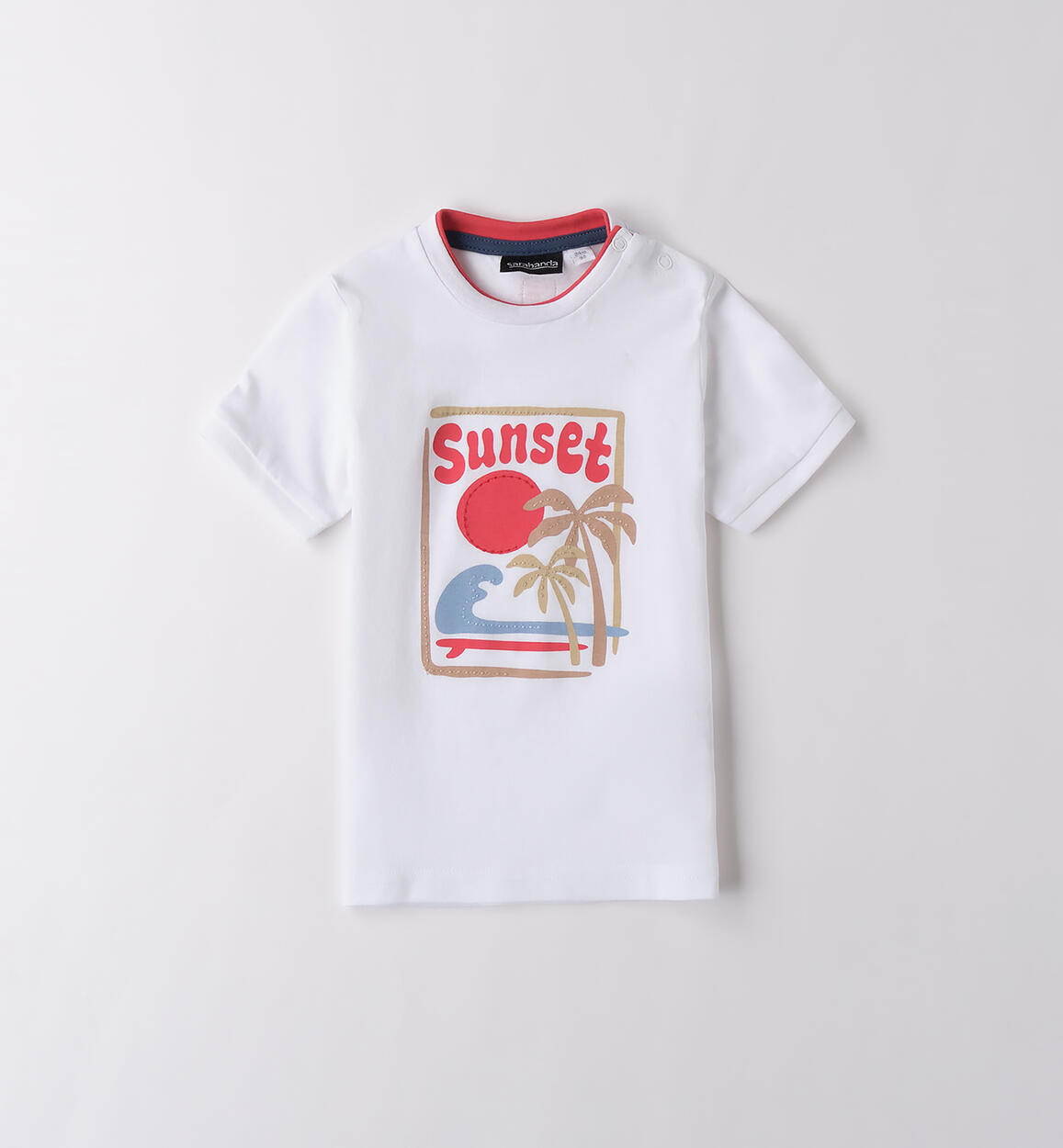 T-Shirt Sarabanda per bambino BIANCO Sarabanda