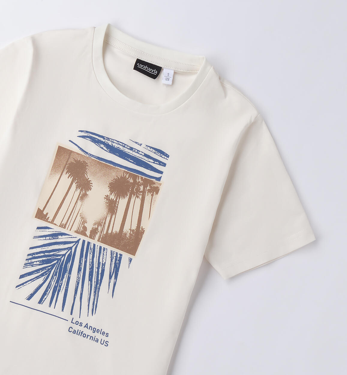 T-Shirt Sarabanda ragazzo PANNA-0112 - 2430B73200