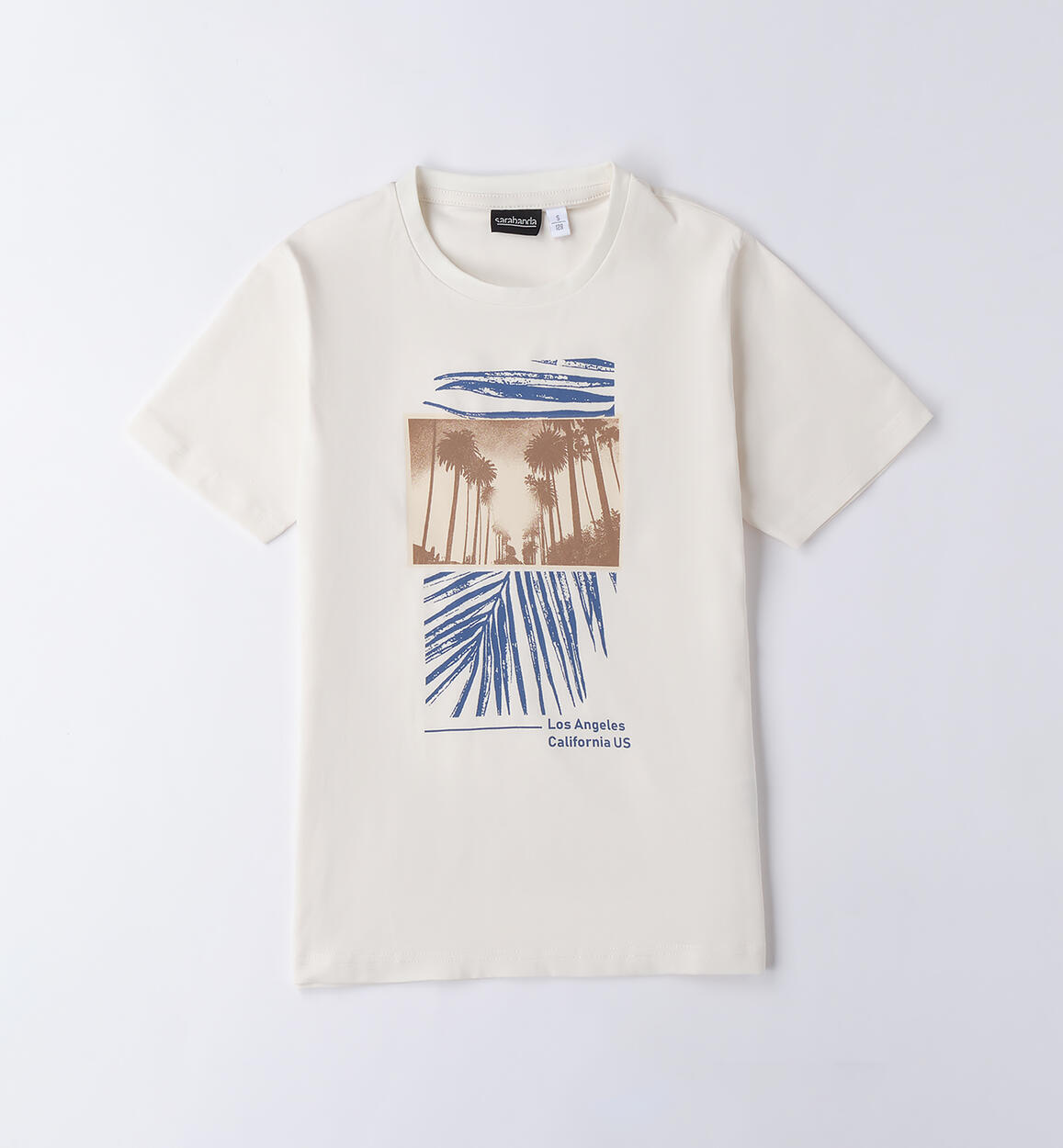 T-Shirt Sarabanda ragazzo PANNA-0112 - 2430B73200