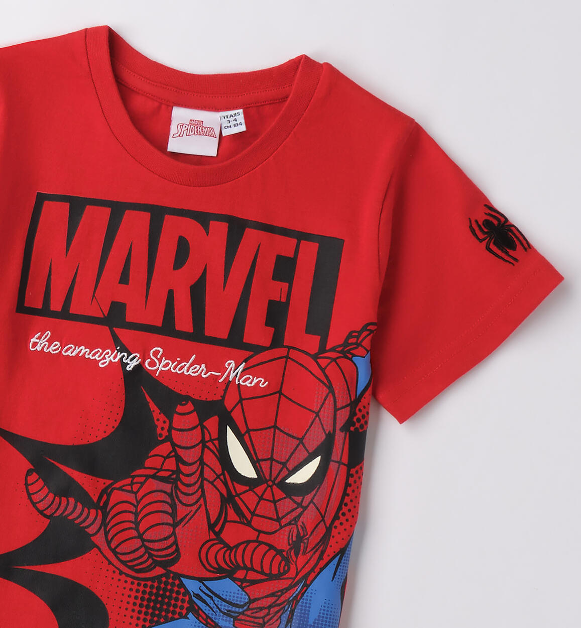 T-shirt Spiderman bambino ROSSO-5922 - 121HB30200
