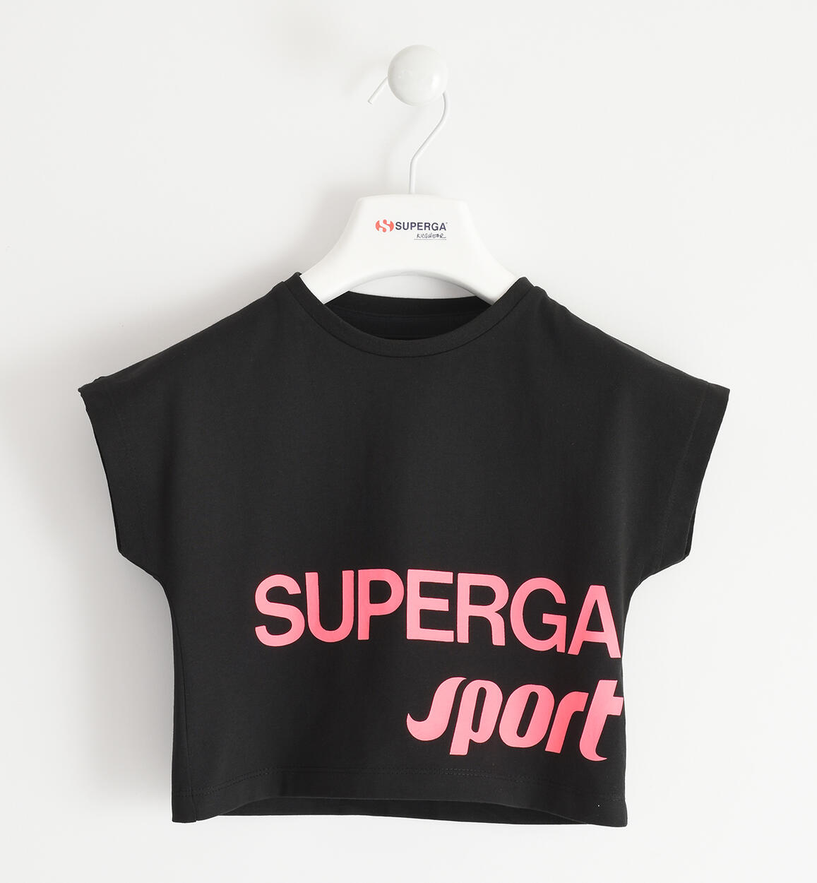 T-shirt Superga bambina NERO SUPERGA