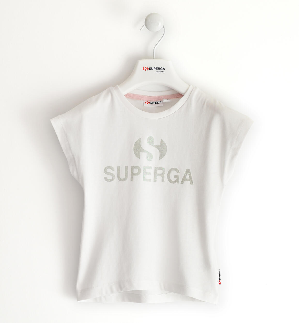 T-shirt Superga per ragazza BIANCO SUPERGA ICON
