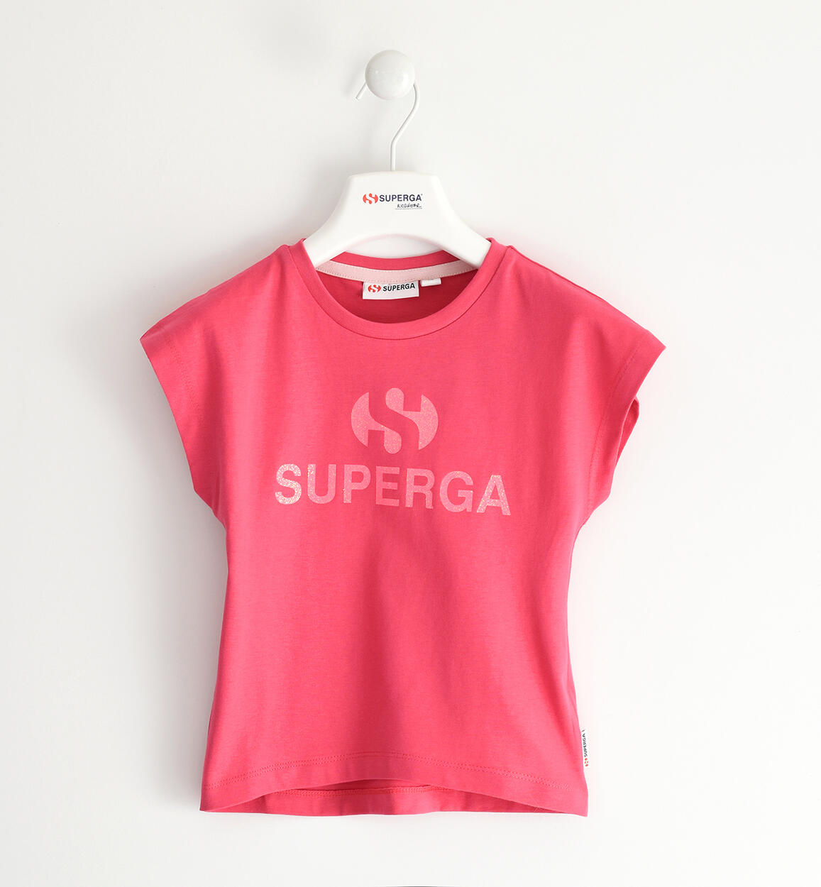 T-shirt Superga per ragazza FUCSIA SUPERGA ICON
