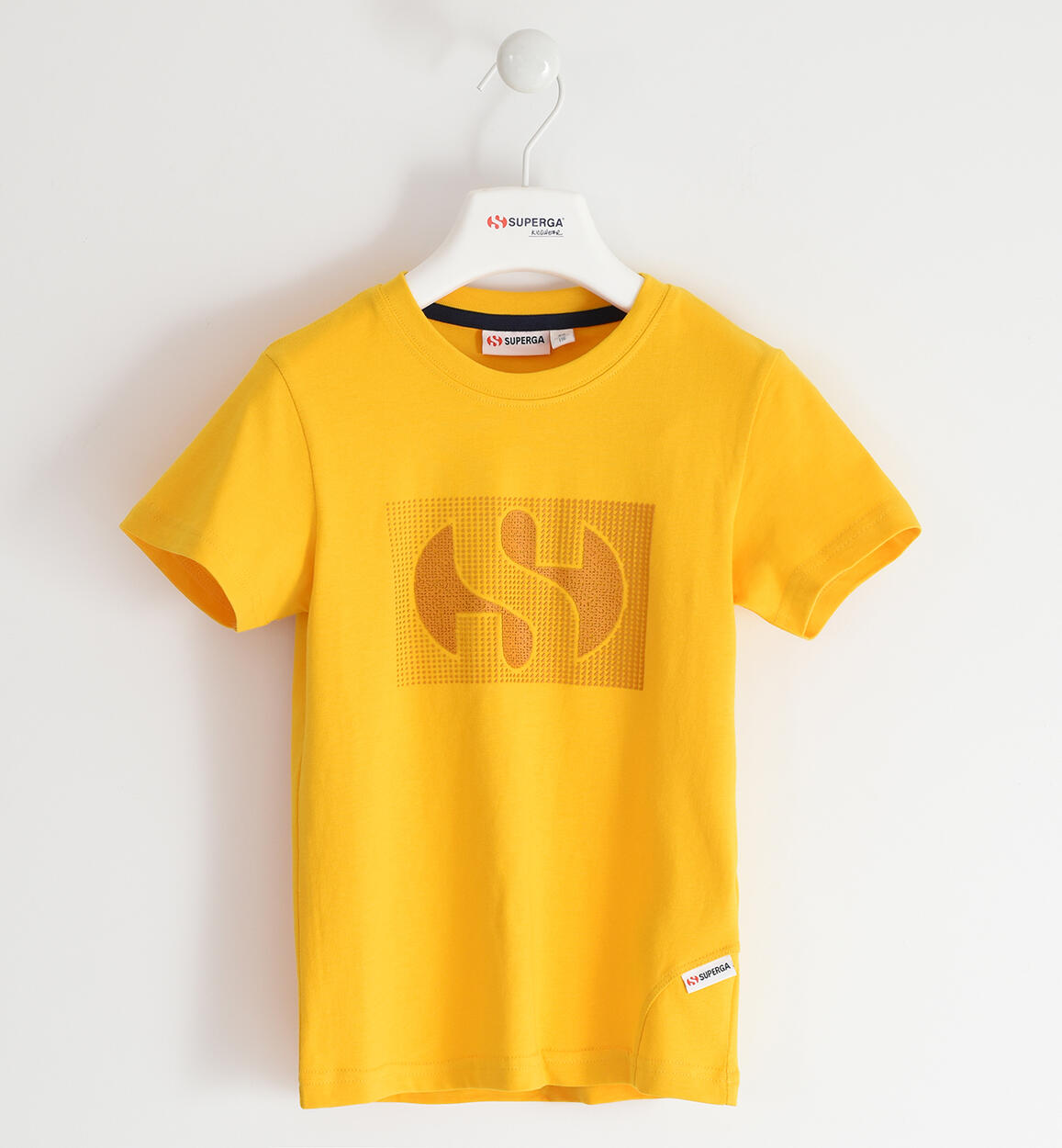 T-shirt Superga per ragazzo GIALLO SUPERGA ICON