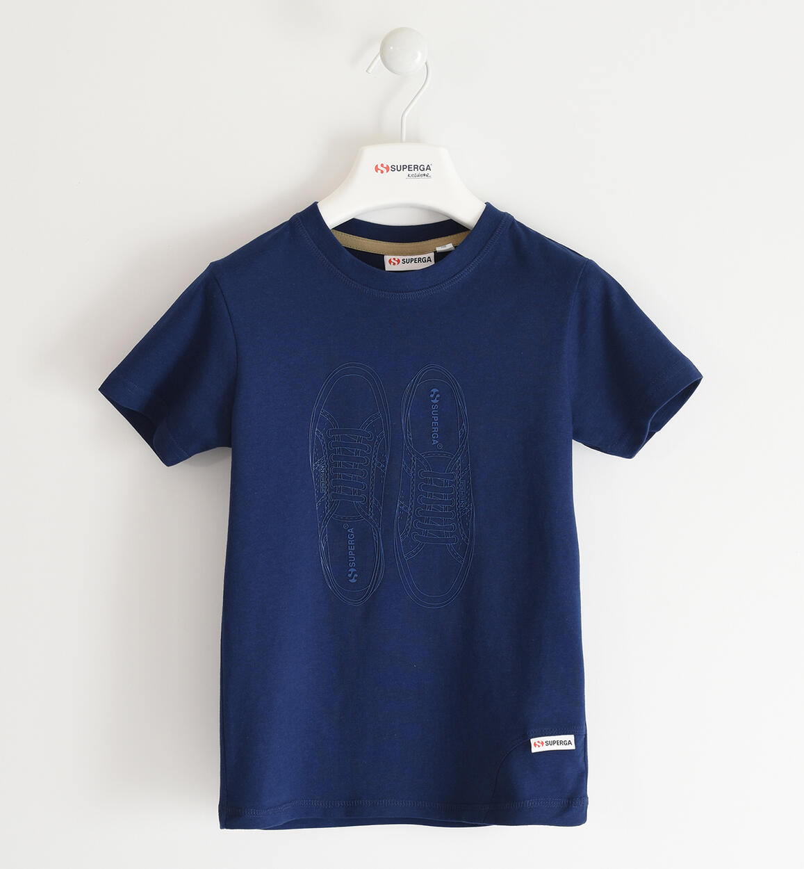 T-shirt Superga per ragazzo BLU SUPERGA ICON