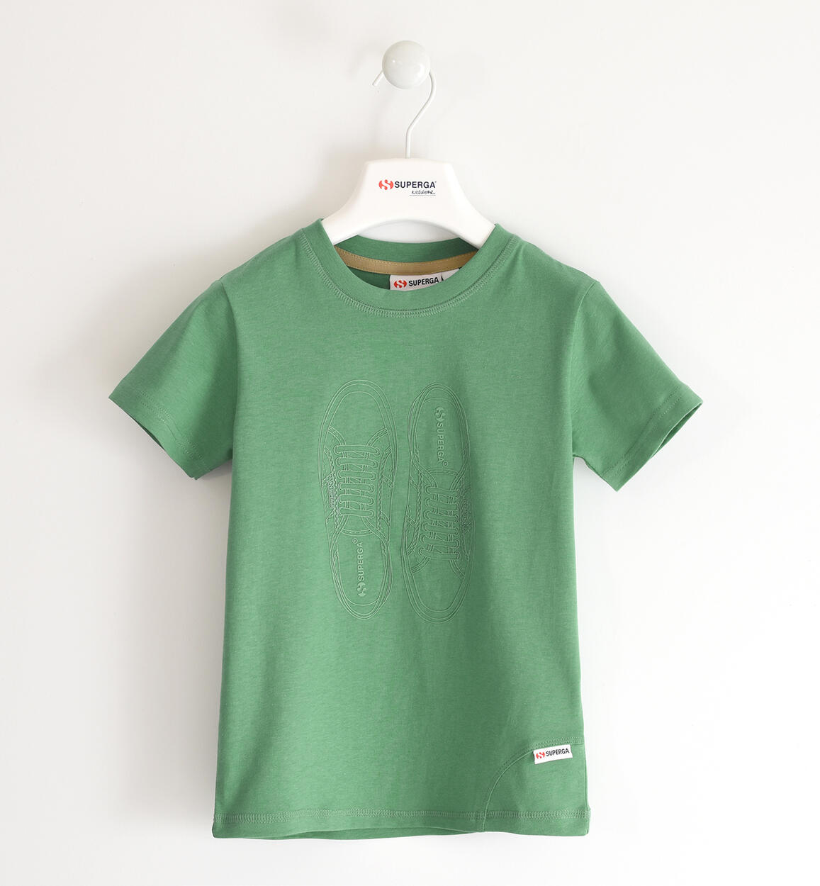 T-shirt Superga per ragazzo VERDE SUPERGA ICON