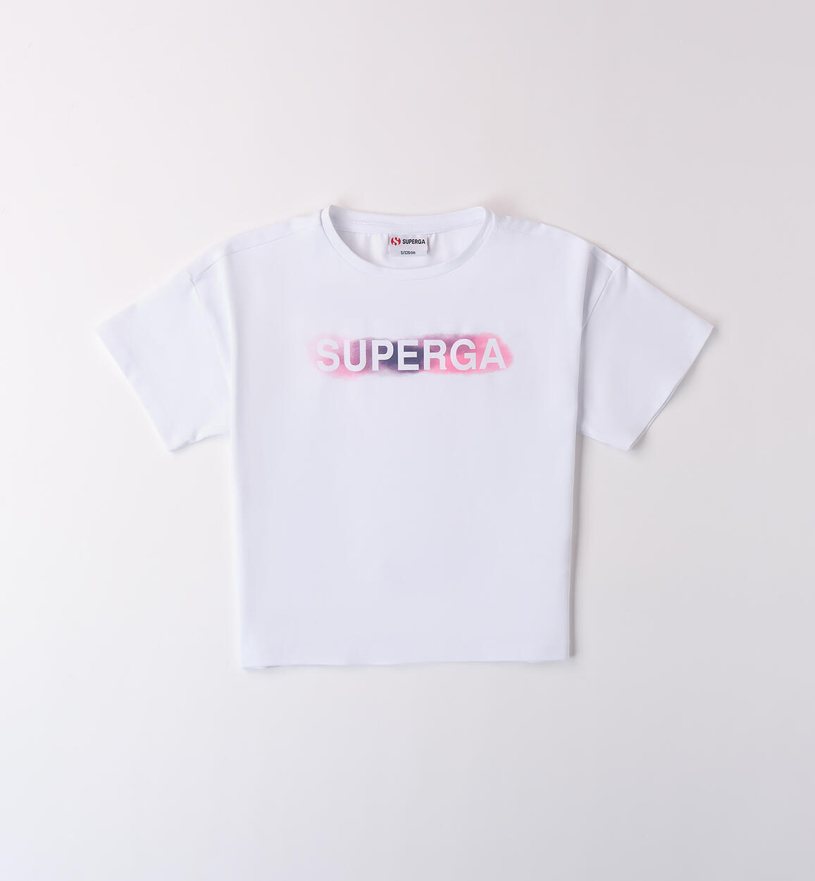 T-shirt Superga ragazza BIANCO SUPERGA