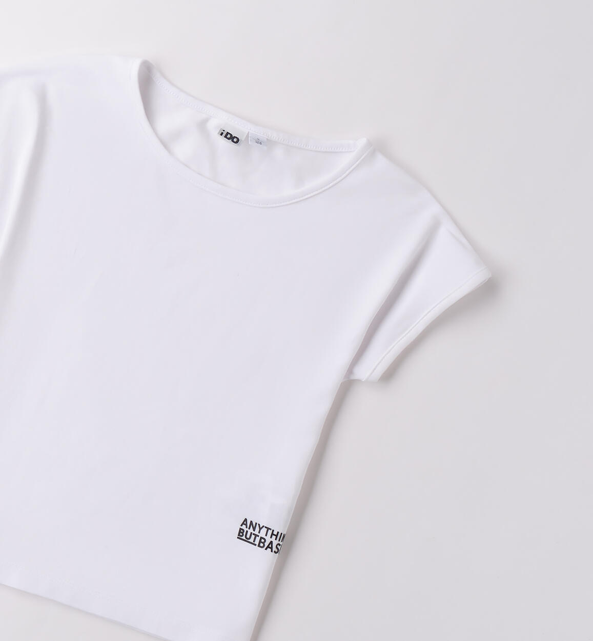 T-shirt unisex per ragazzi BIANCO-0113 - 2474B68700