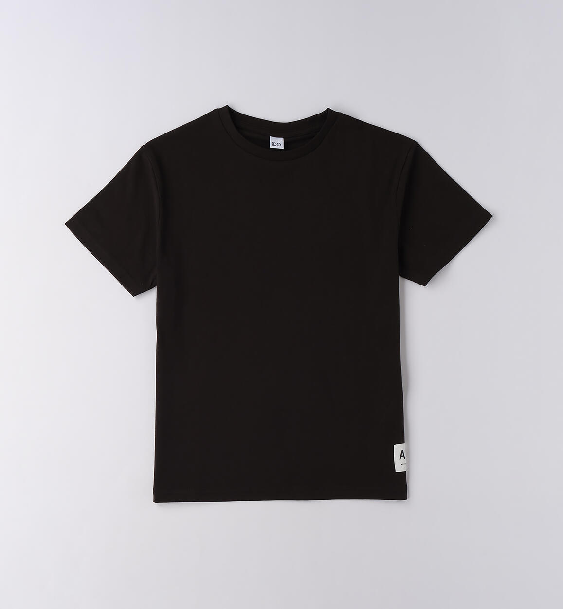 T-shirt unisex per ragazzi NERO iDO