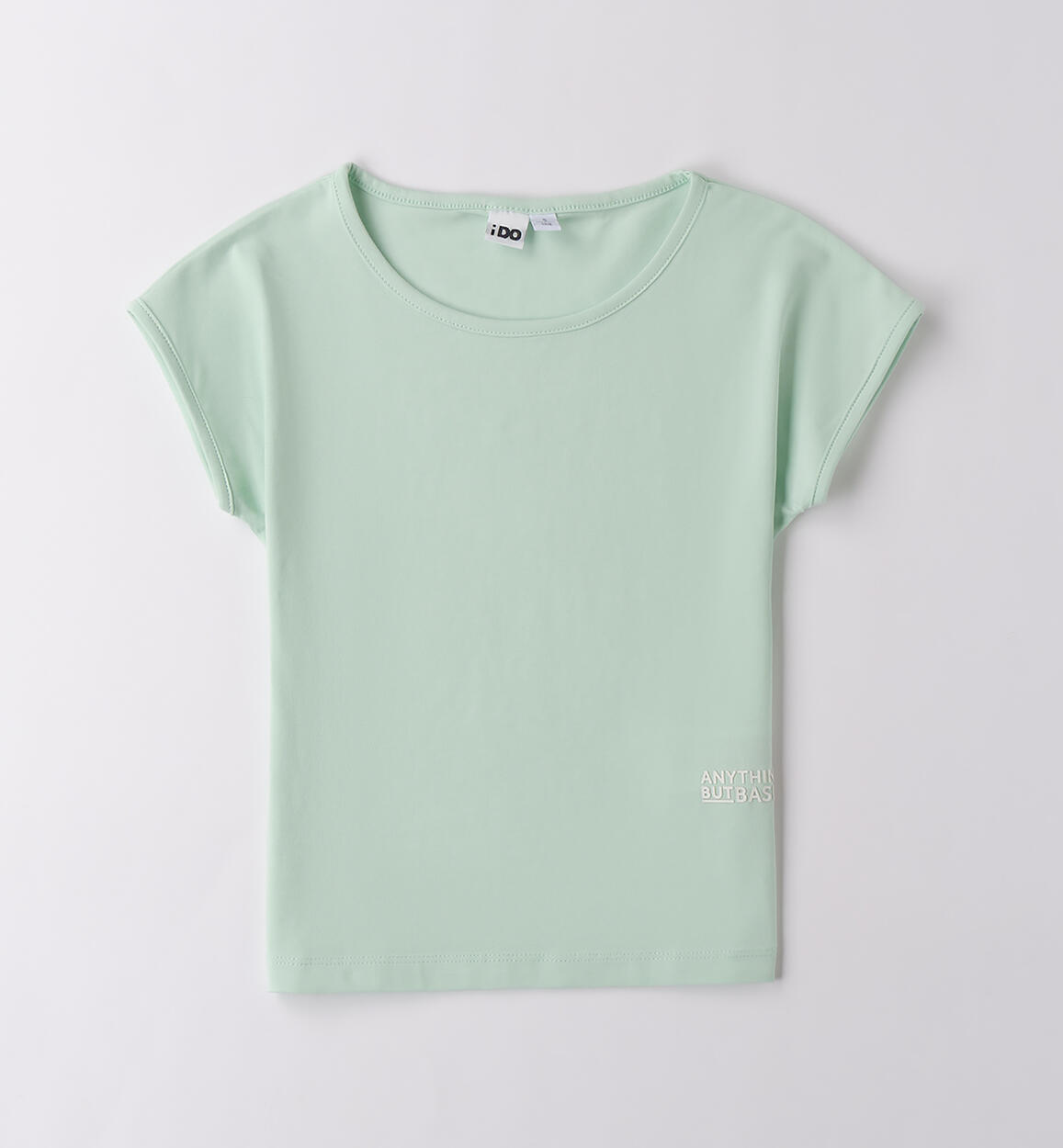T-shirt unisex per ragazzi VERDE iDO