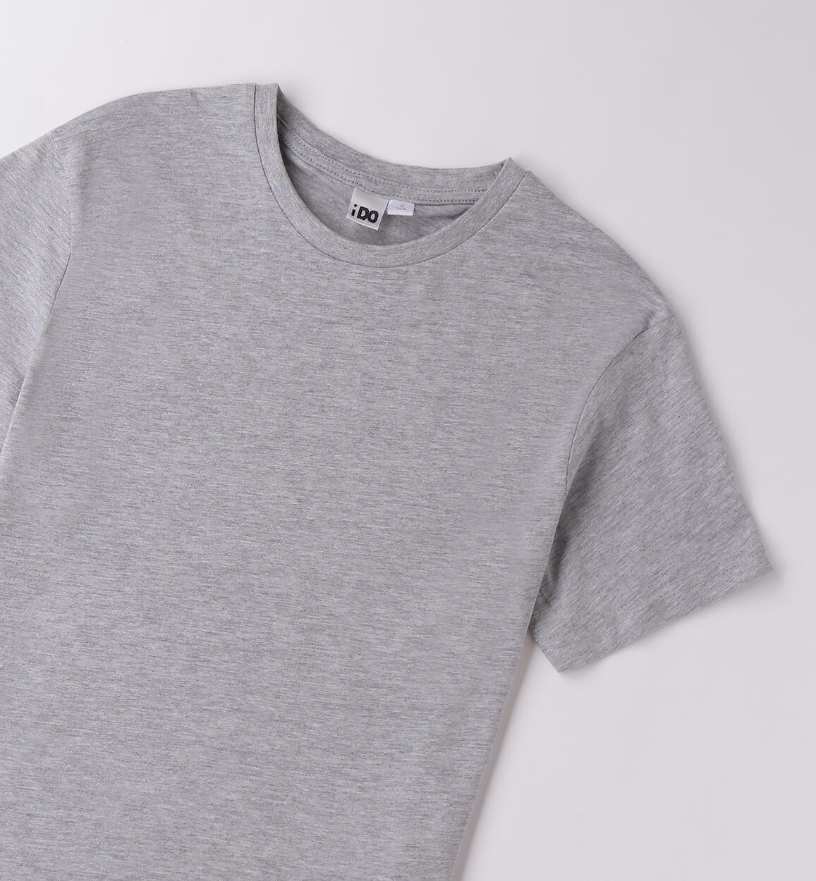 T-shirt unisex ragazzi GRIGIO MELANGE-8992 - 2434B63300