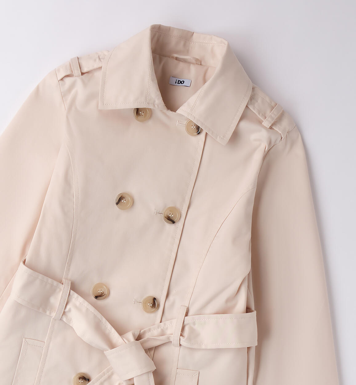 Trench ragazza CRYSTAL GRAY-2911 - 2784B74000