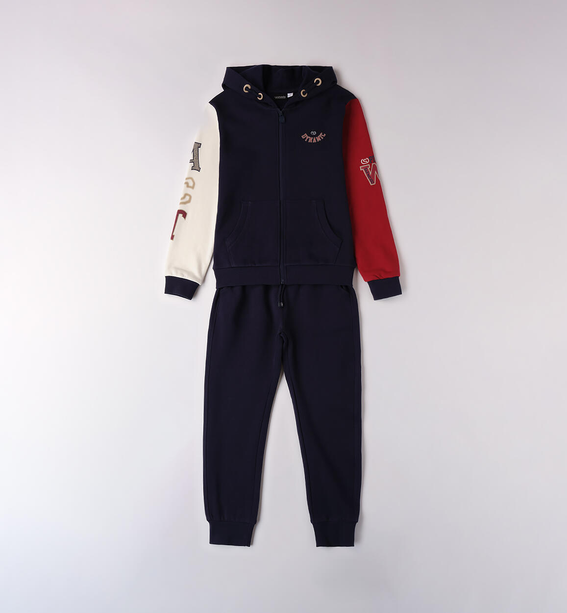 Tuta 100% cotone per ragazzo BLU Sarabanda