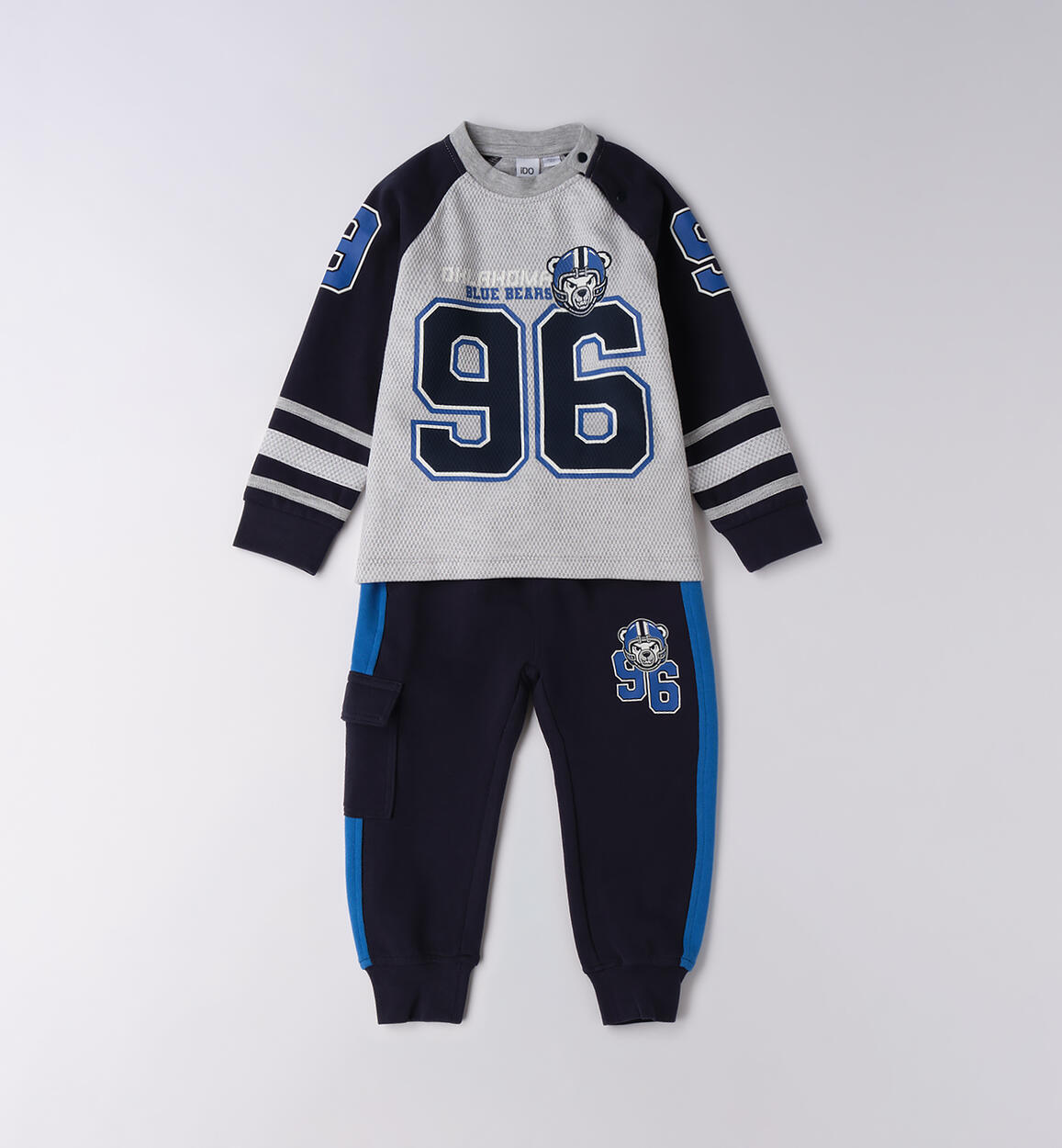 Tuta 2 pezzi bambino BLU iDO