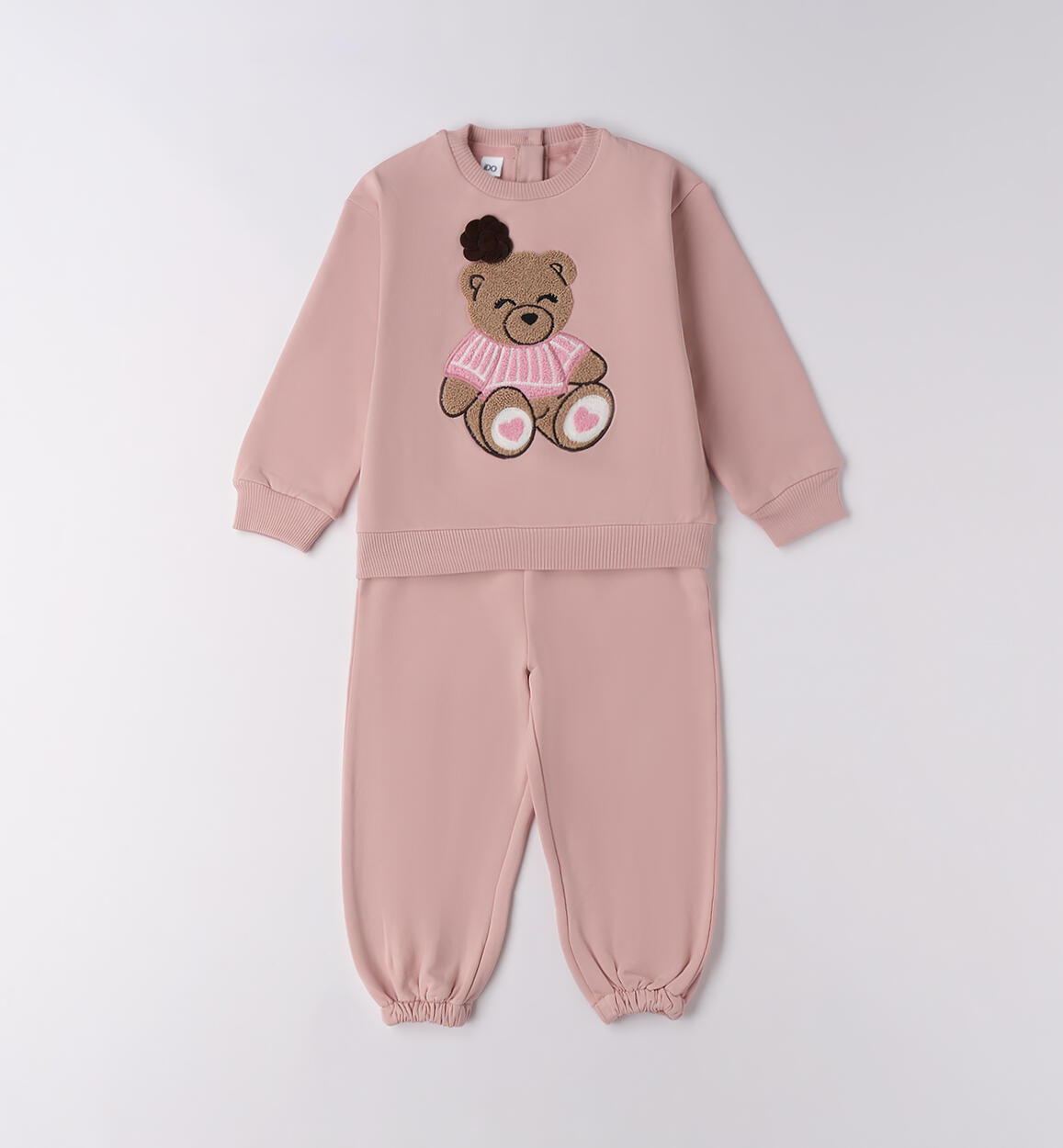 Tuta bambina sportiva ROSA iDO