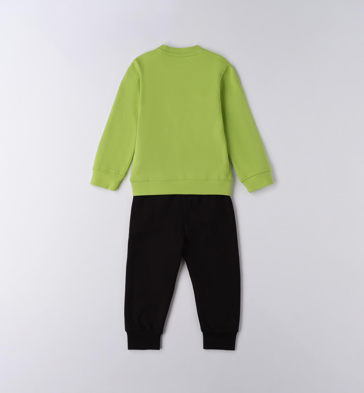 Tuta bambino 100% cotone VERDE-5266 - 1024F71600