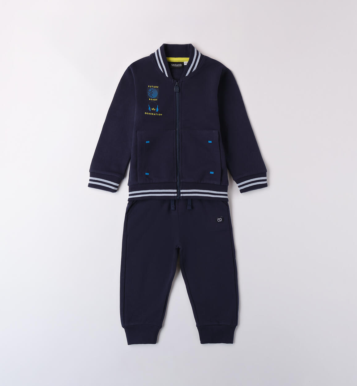 Tuta bambino due pezzi NAVY-3854 - 1020A00200