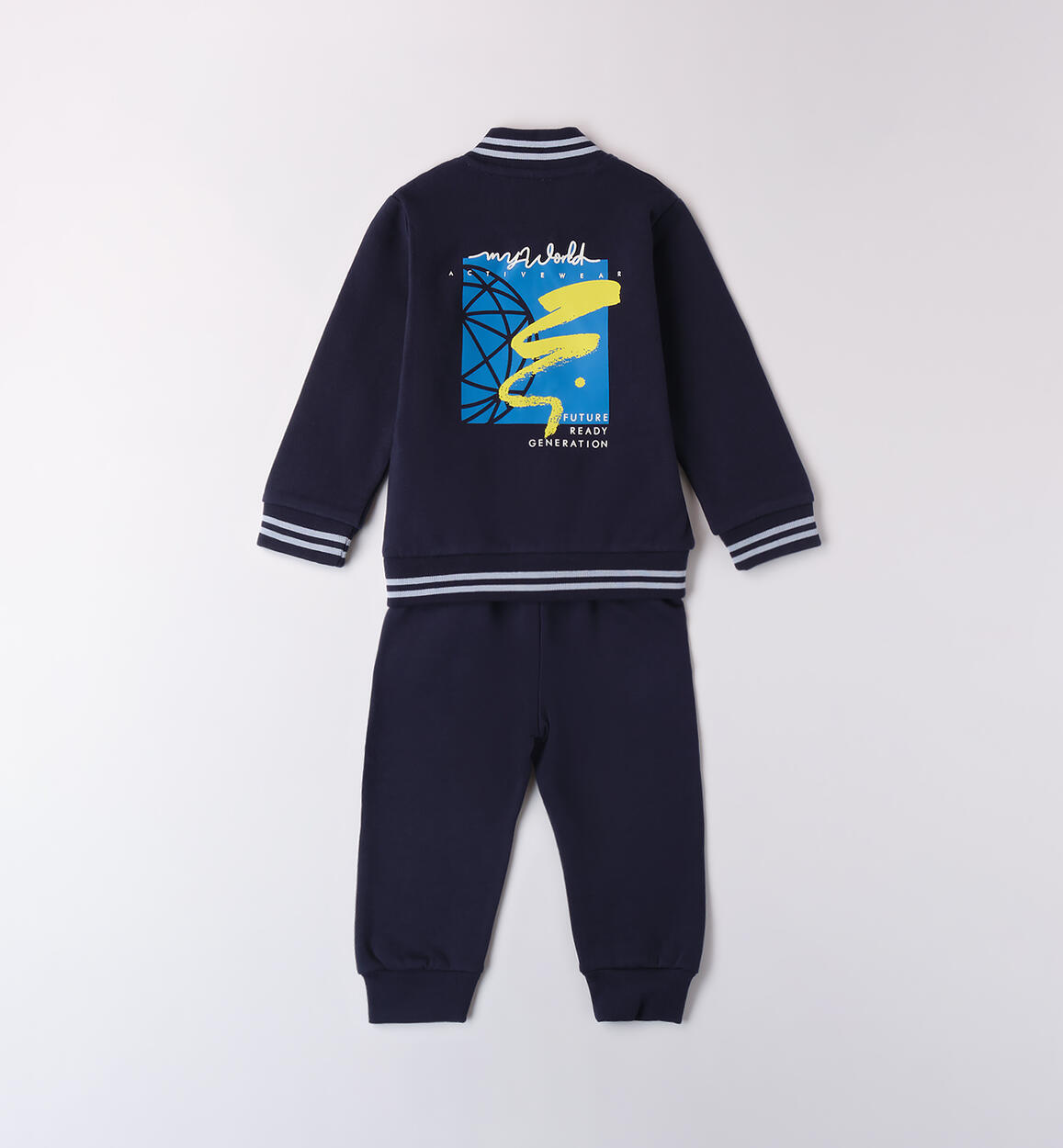 Tuta bambino due pezzi NAVY-3854 - 1020A00200