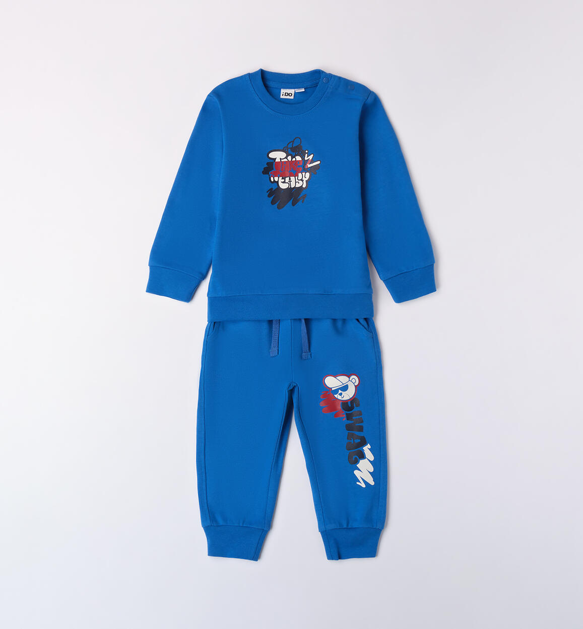 Tuta bambino due pezzi BLU iDO