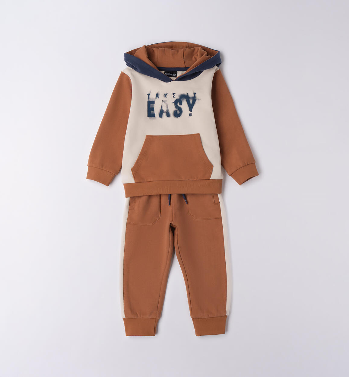 Tuta bambino sportiva BEIGE Sarabanda