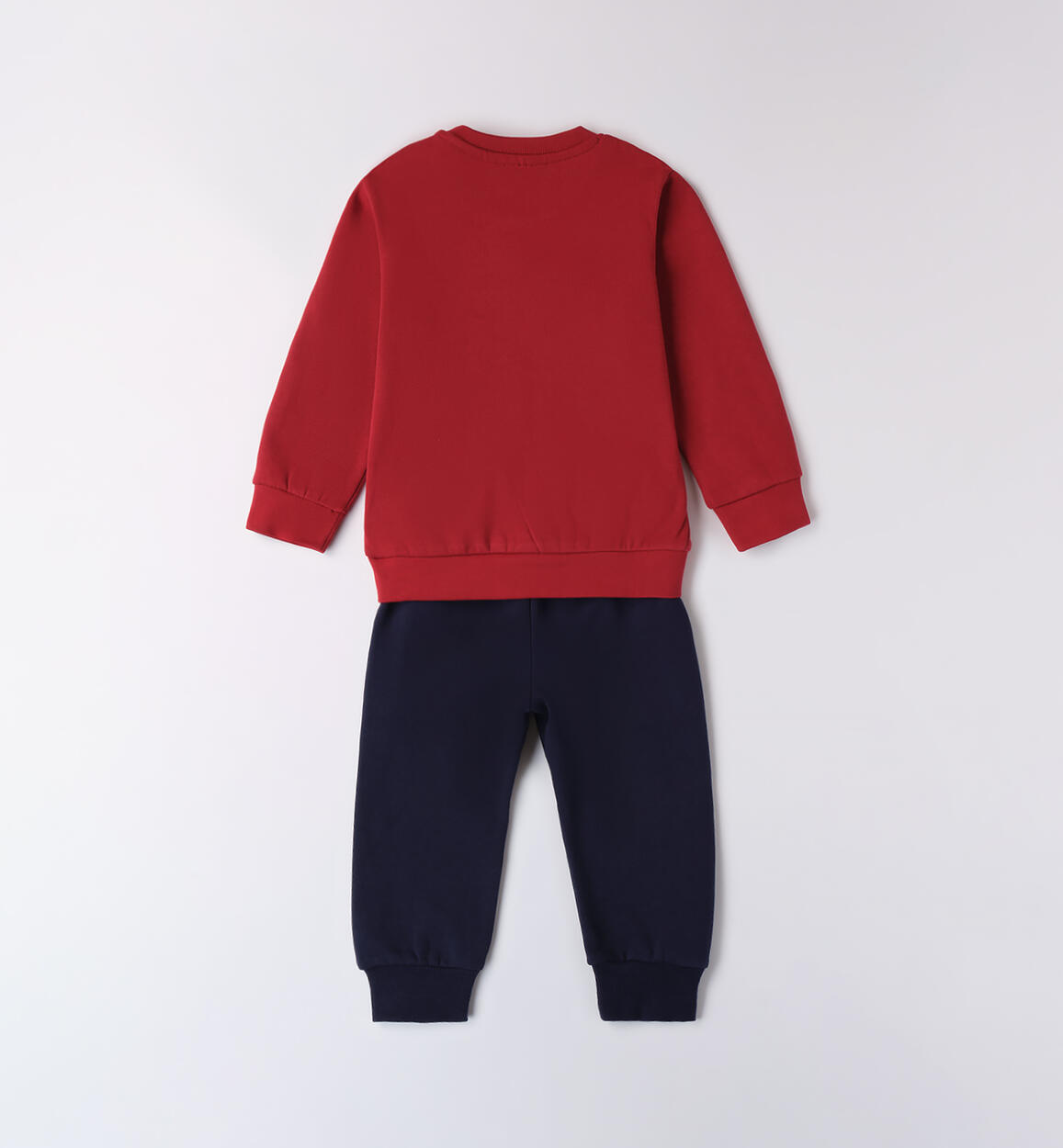 Tuta bambino sportiva ROSSO-2536 - 1020A00500