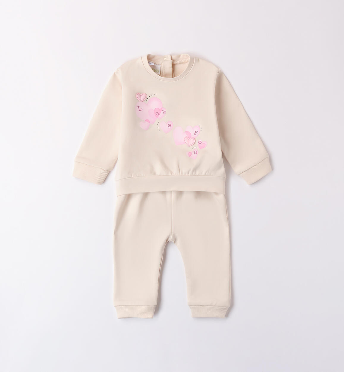 Tuta bimba iDO BEIGE iDO