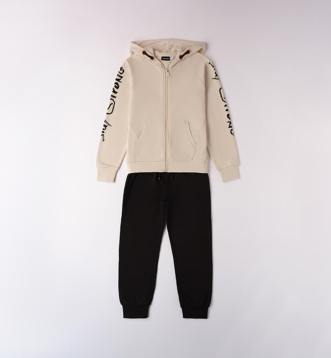 Tuta da ragazzo due pezzi BEIGE Sarabanda