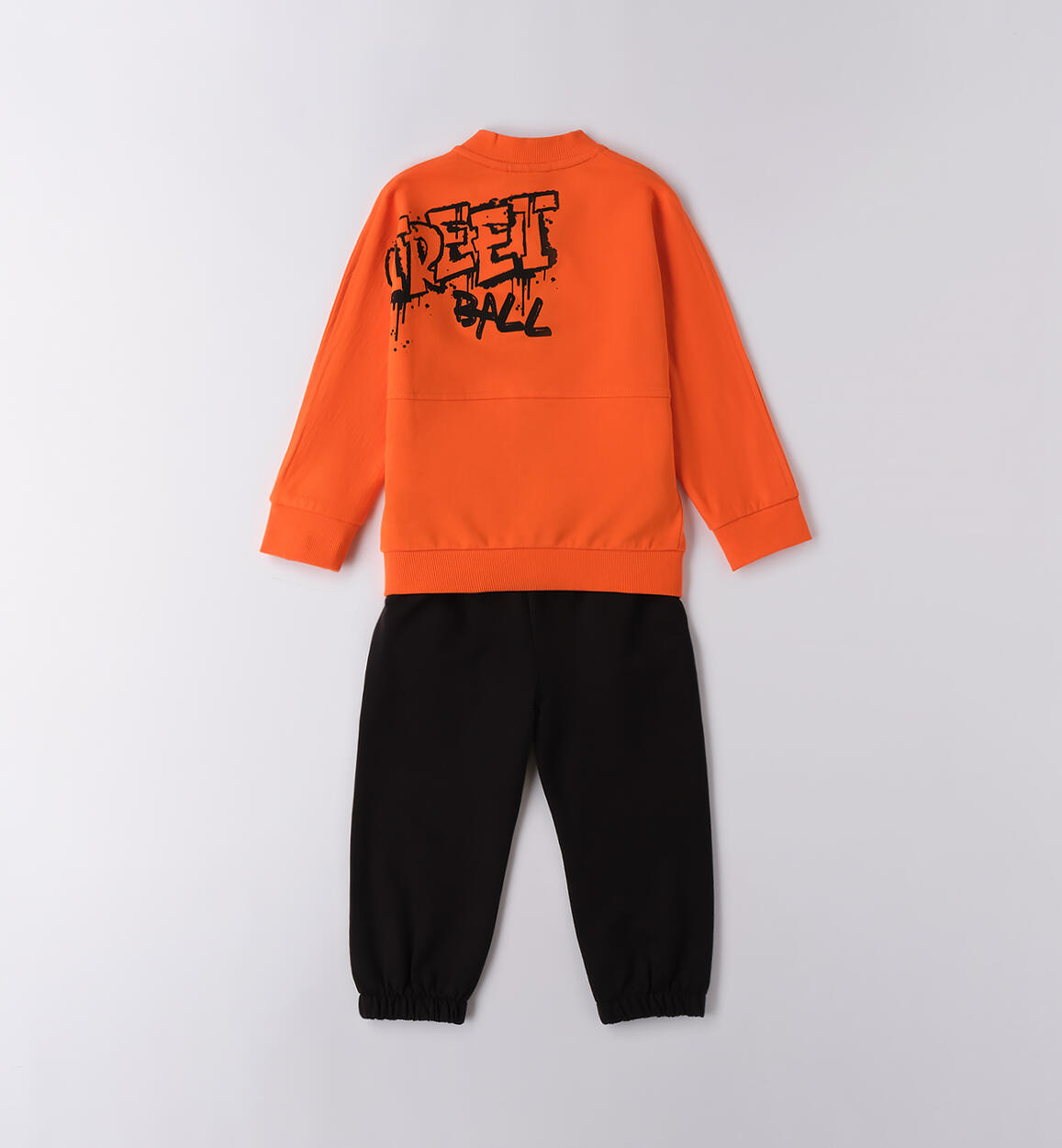 Tuta due pezzi per bambino ARANCIO-1855 - 1020B00600