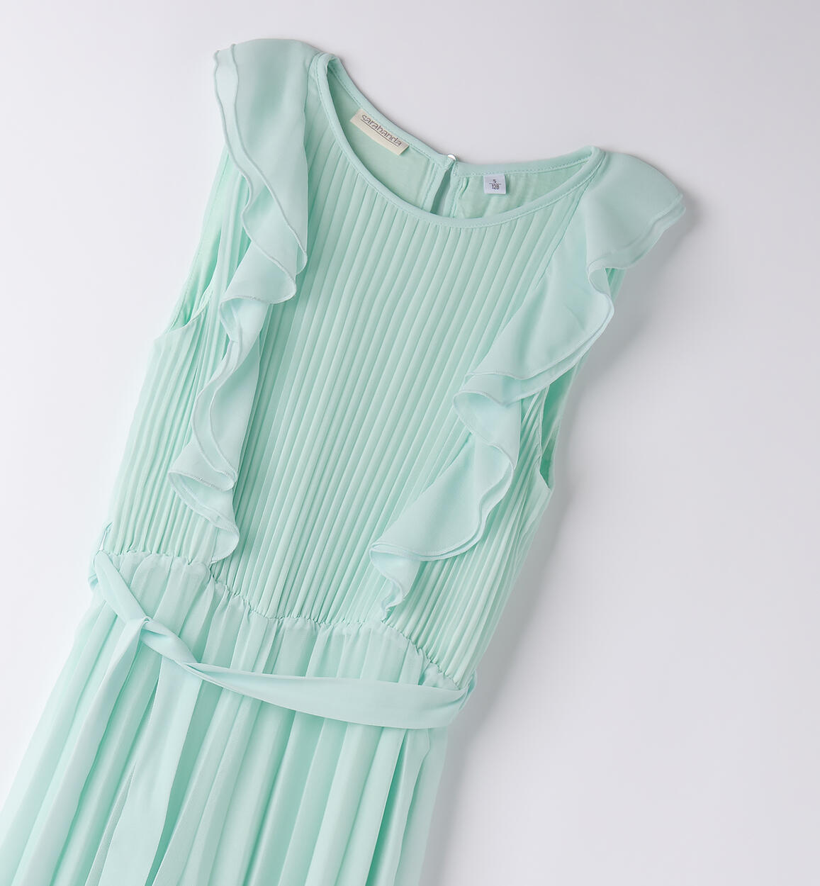 Tuta jumpsuit bambina VERDE ACQUA-4154 - 2560B49700