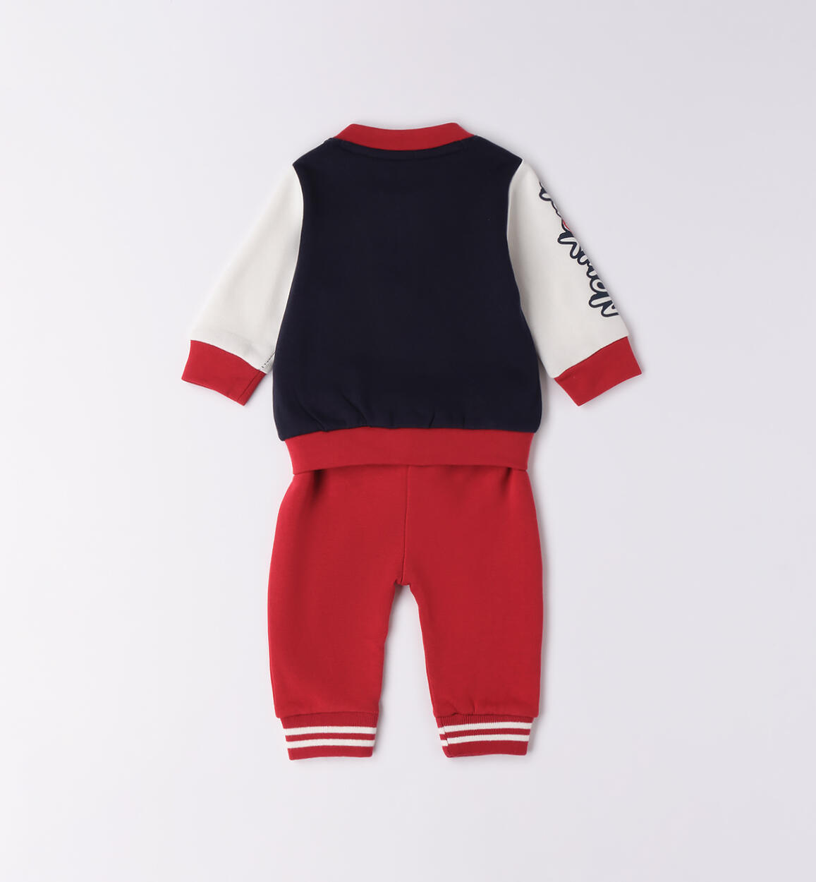 Tuta neonato due pezzi  NAVY-3885 - 0024F00800